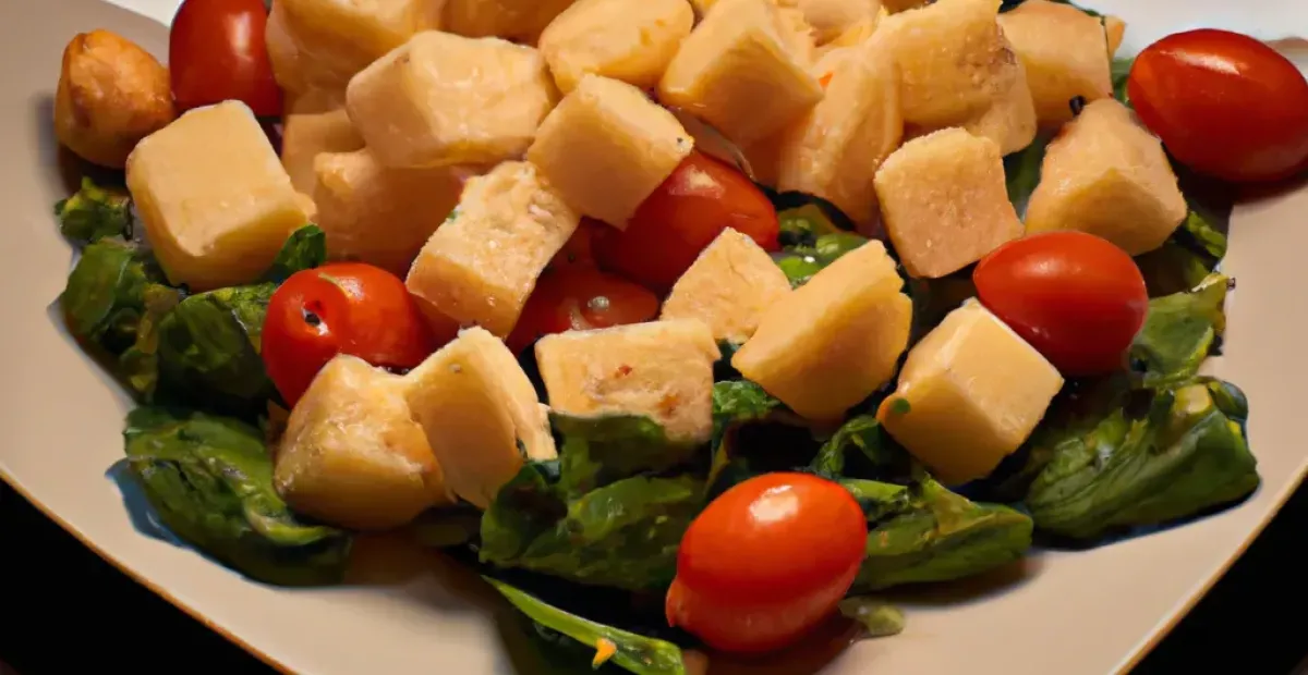 Ensalada de Patatas y Tofu