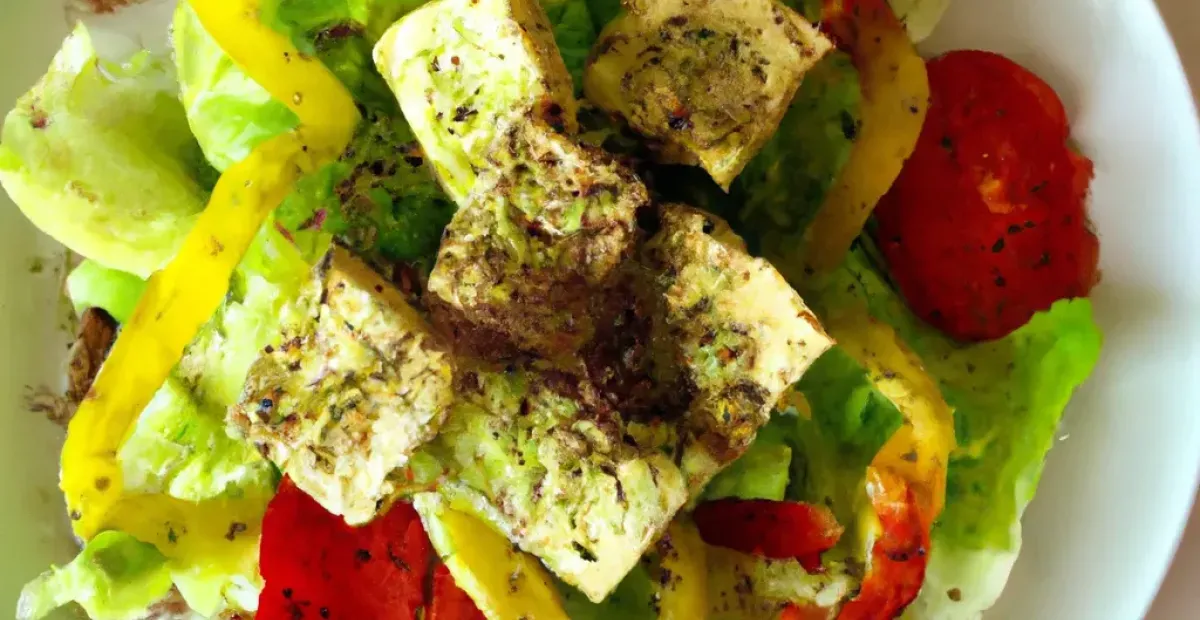 Ensalada de Tofu y Verduras